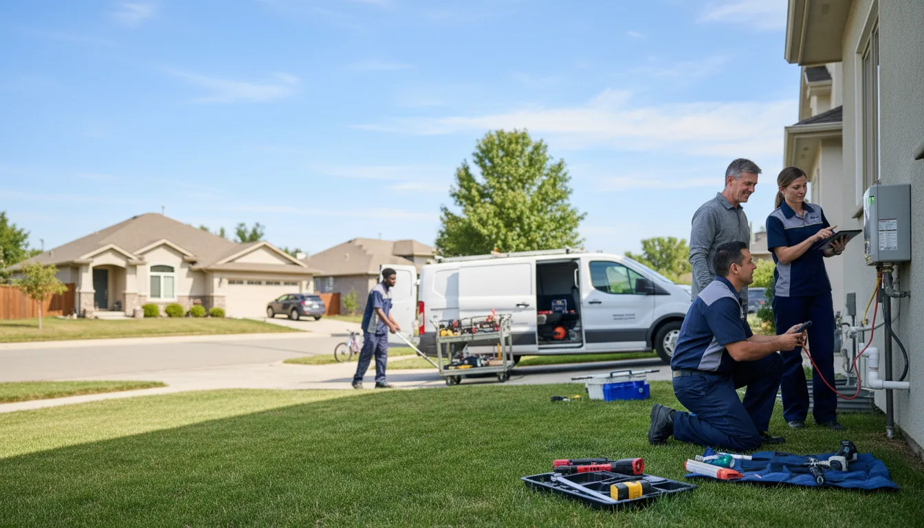 Tankless water heater service in Milan, GA